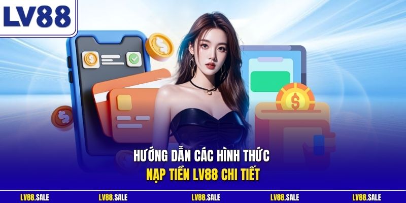 Hướng dẫn các hình thức nạp tiền LV88 chi tiết