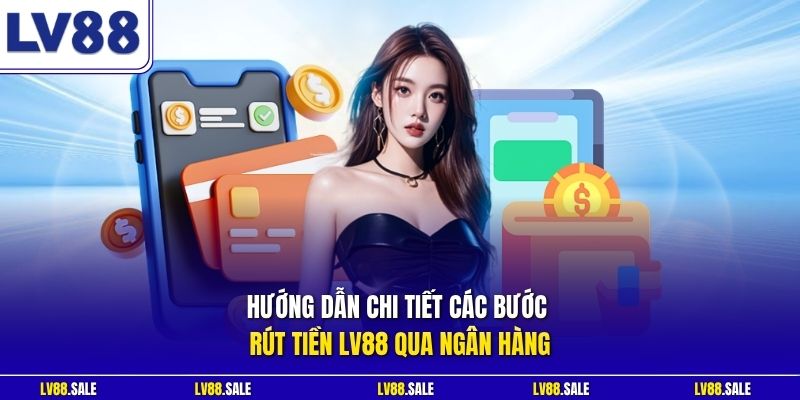 Hướng dẫn chi tiết các bước rút tiền LV88 qua ngân hàng